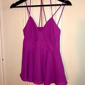 Fuchsia Dressy Tank
